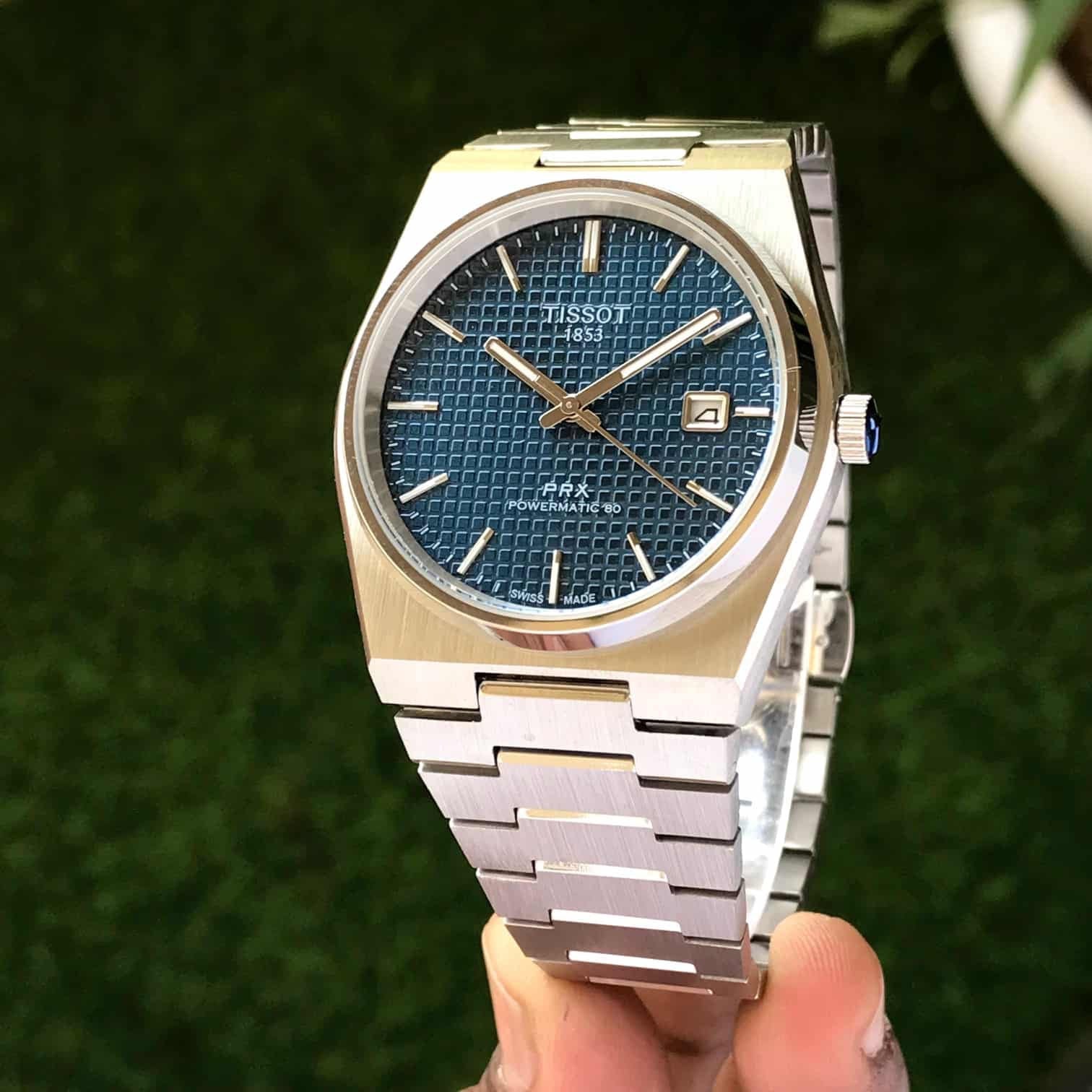 Tissot PRX Powermatic Stainless Steel Blue Dial Automatic Men’s Watch
