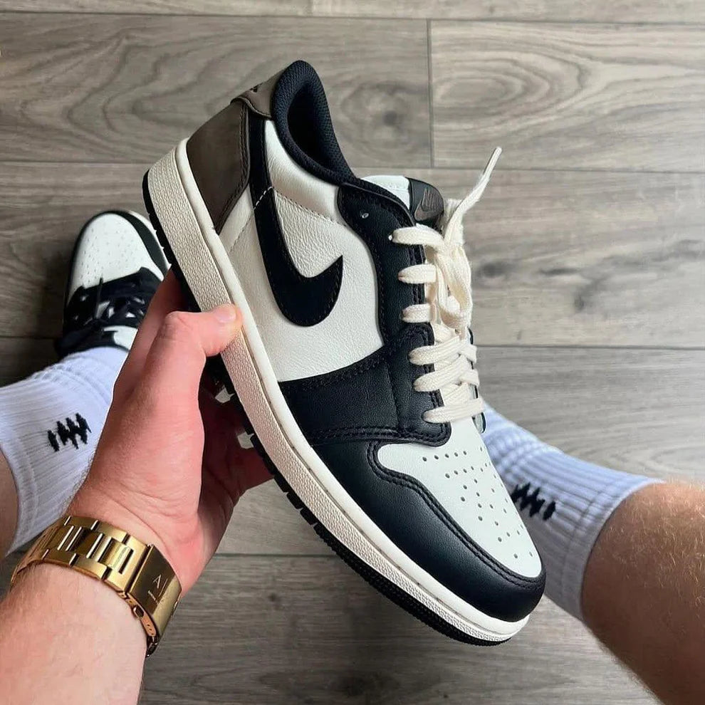 Air Jordan 1 Mocha Low – Brown & Black Casual Sneakers for Men