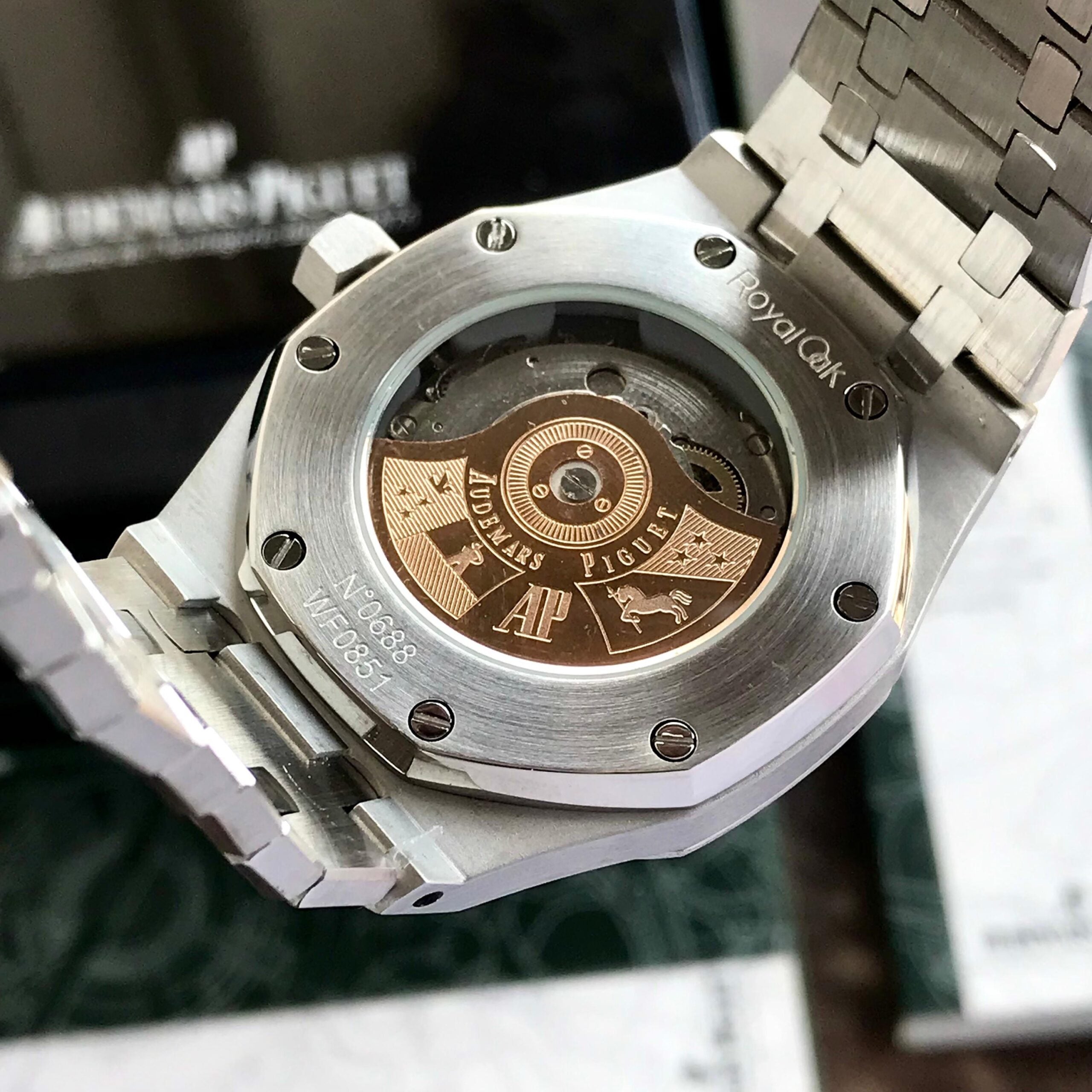 Audemars Piguet Royal Oak Offshore Stainless Steel Automatic Blue Dial Men’s Watch
