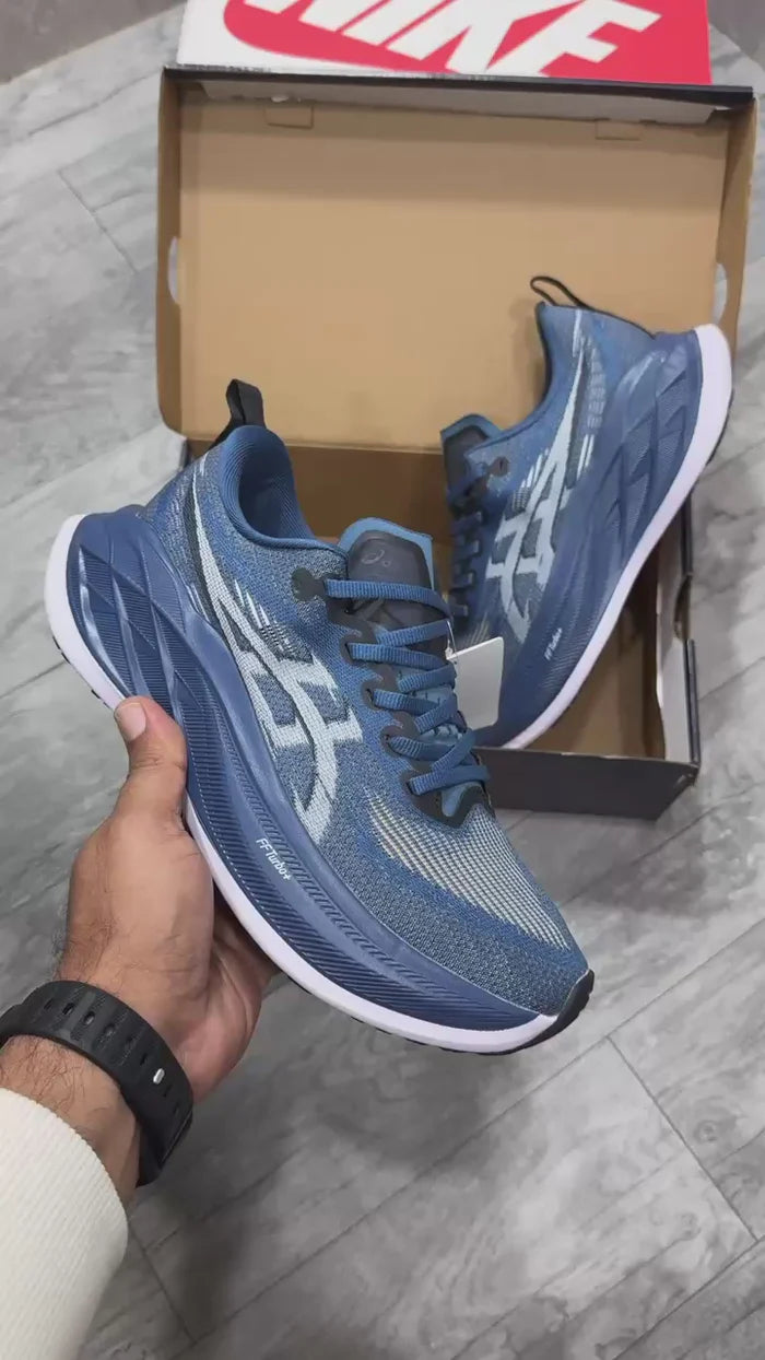 Asics Super Blast 2 Navy Running Shoes