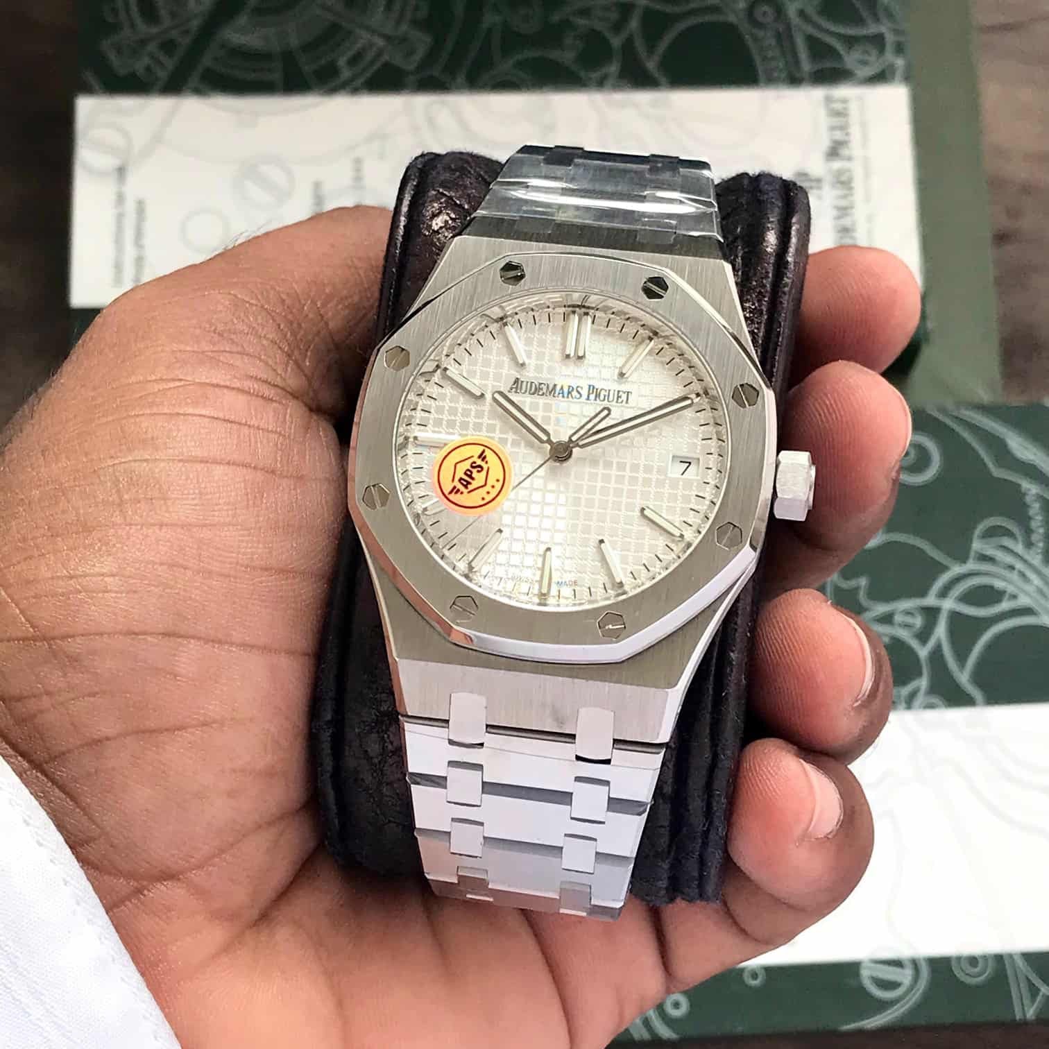 Audemars Piguet Royal Oak OffShore 50Anniversary Silver White Dial Swiss ETAMachinery Men’s Watch