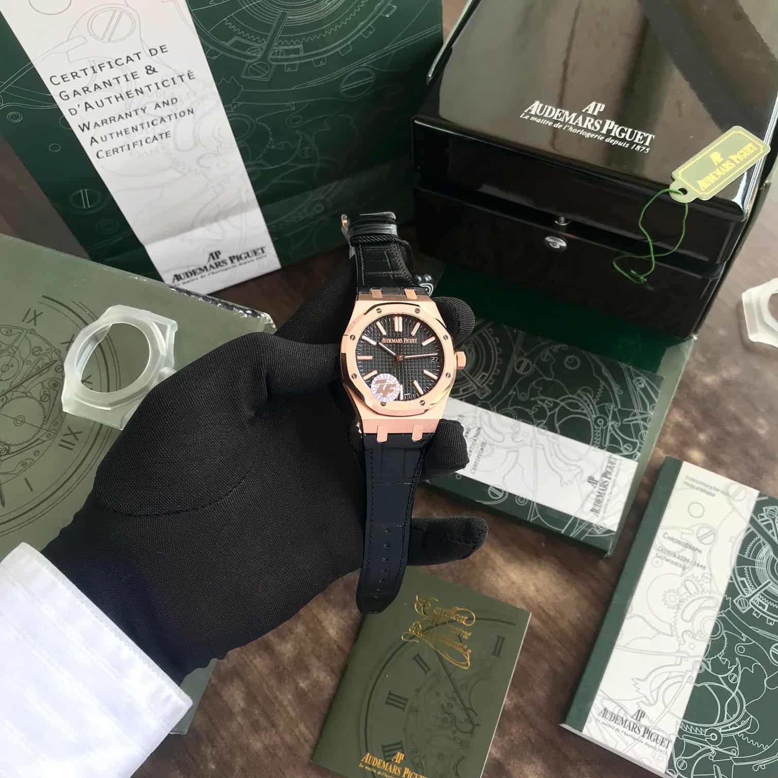 Audemars Piguet Royal Oak Offshore Black Dial Swiss ETA 1:1 Automatic Movement Men’s Watch