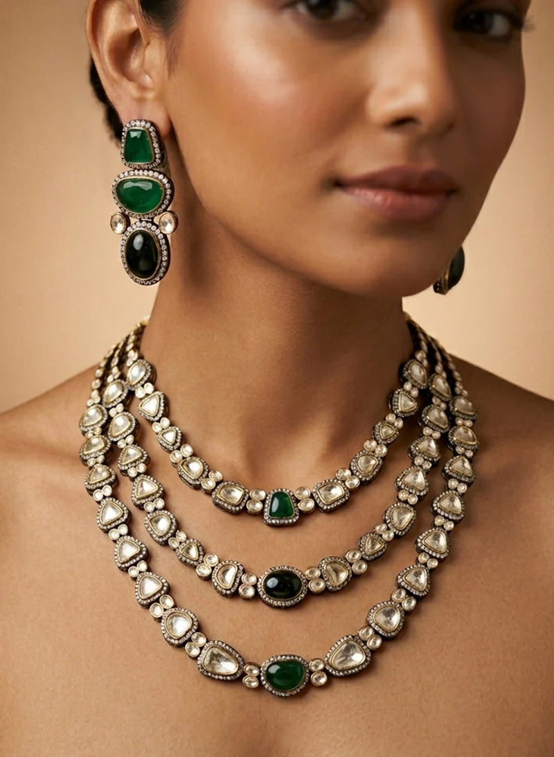 Nihita Layered Necklace Set