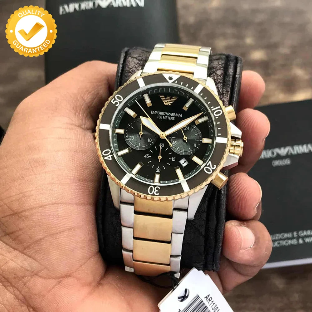 Emporio Armani Chronograph Analog Watch for Men