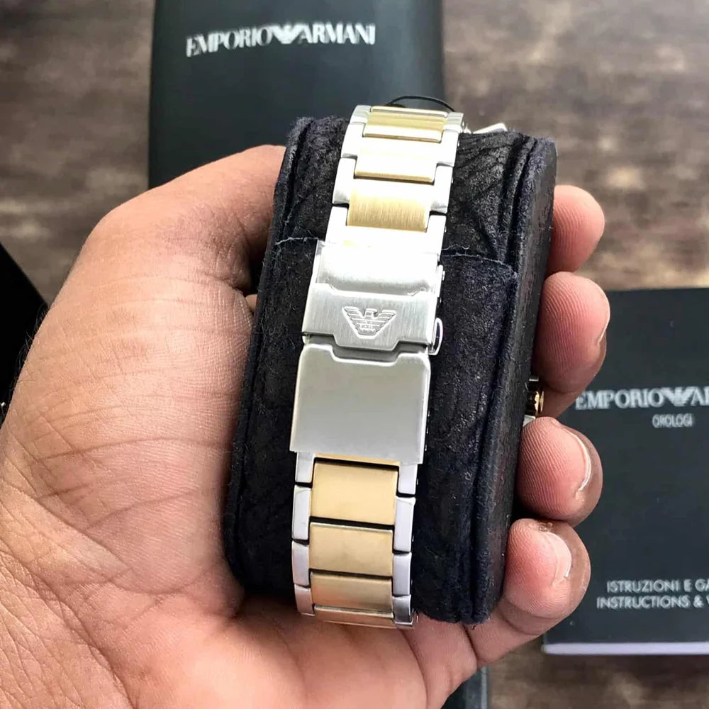 Emporio Armani Chronograph Analog Watch for Men