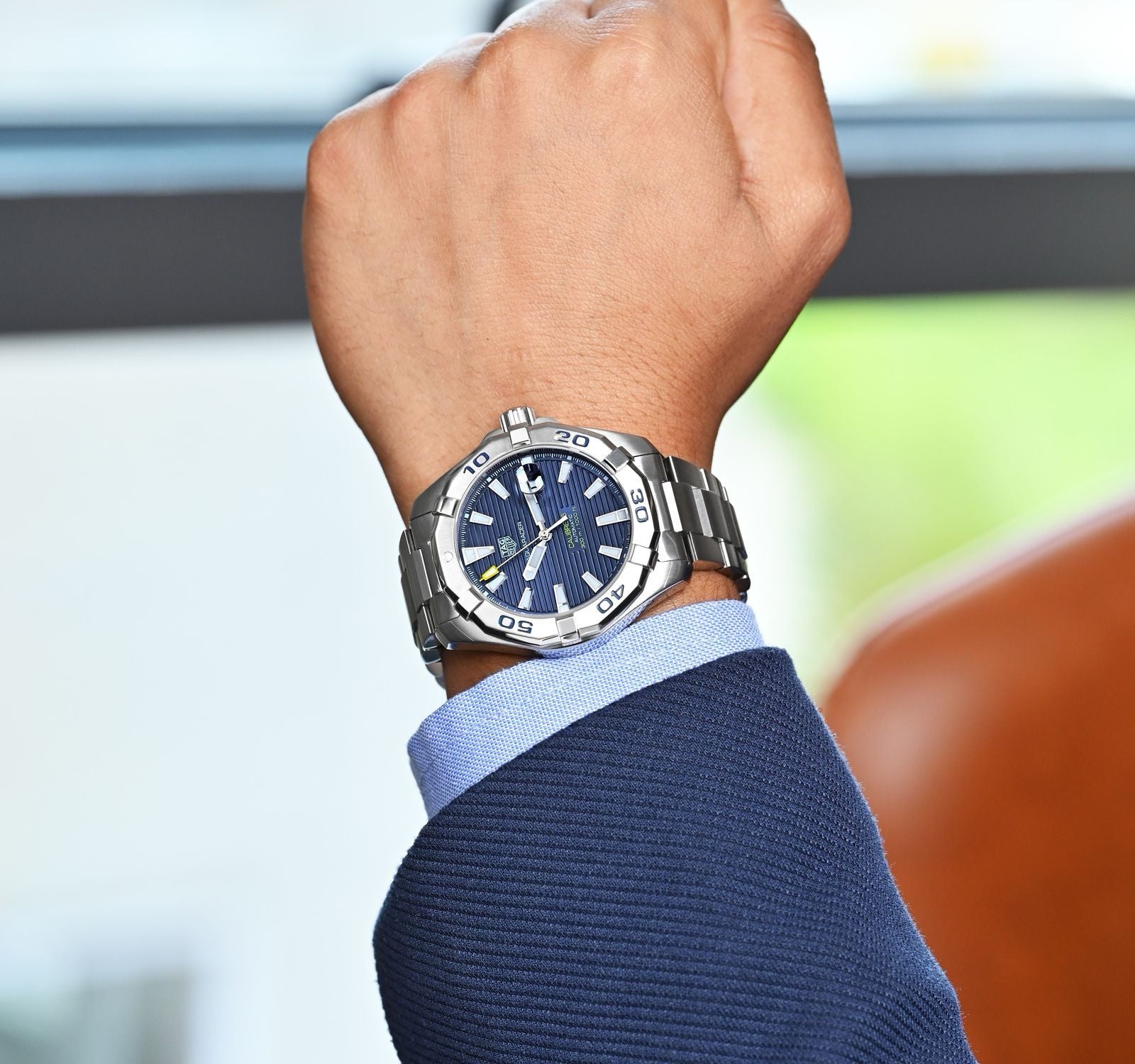 Tag Heuer Aquaracer Calibre 5 Blue Dial Automatic Authentic Quality Men’s Watch