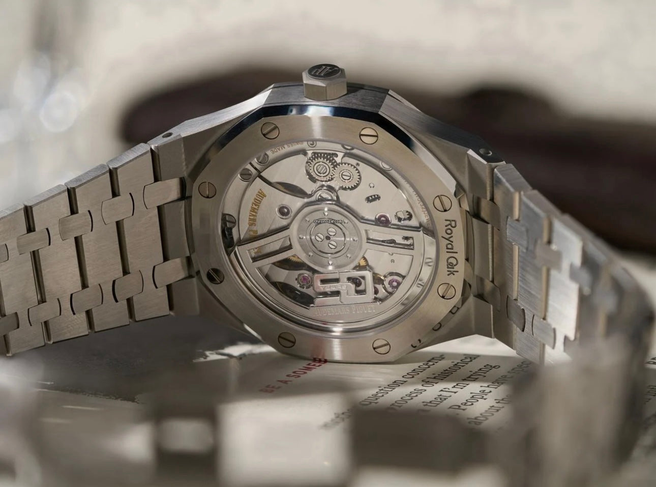 Audemars Piguet Royal Oak OffShore 50Anniversary Silver White Dial Swiss ETAMachinery Men’s Watch