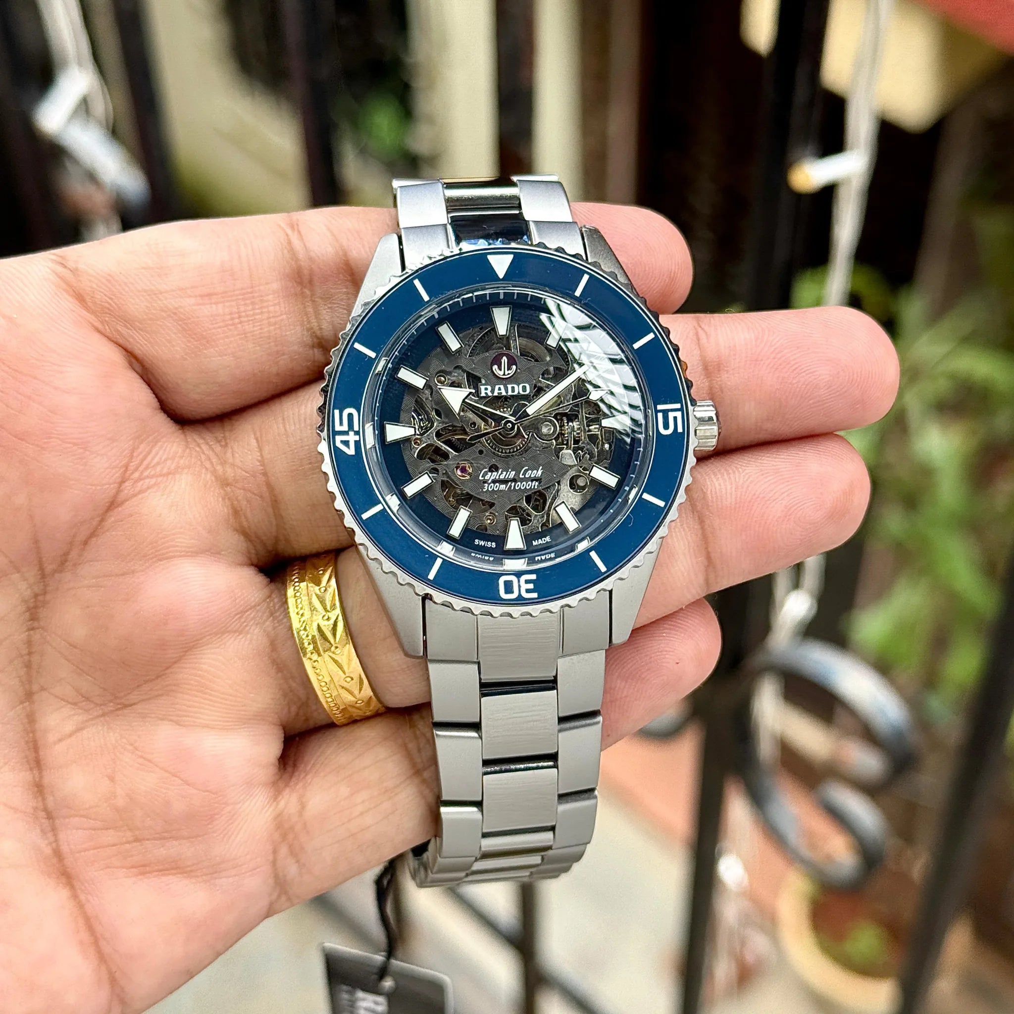 Rado Captain Cook High-Tech Ceramic Skeleton Automatic