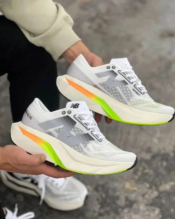 New Balance Elite White Running Shoes for Men